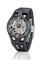 Watch Locman Man Montecristo Skeleton in Steel 0538KS01S-BKBKGYSK - 0538KS01S-BKBKGYSK